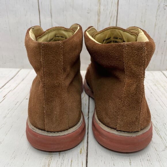 Martin Dingman Mens Suede Chukka Boots Brown Size 11W Wide Made Brazil Lace Up main image 9